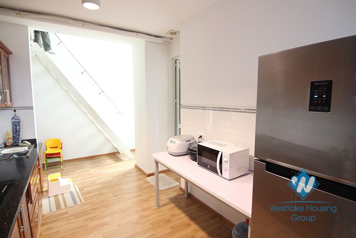 Duplex four bedrooms apartment for rent in Ciputra compound, Tay Ho, Ha Noi